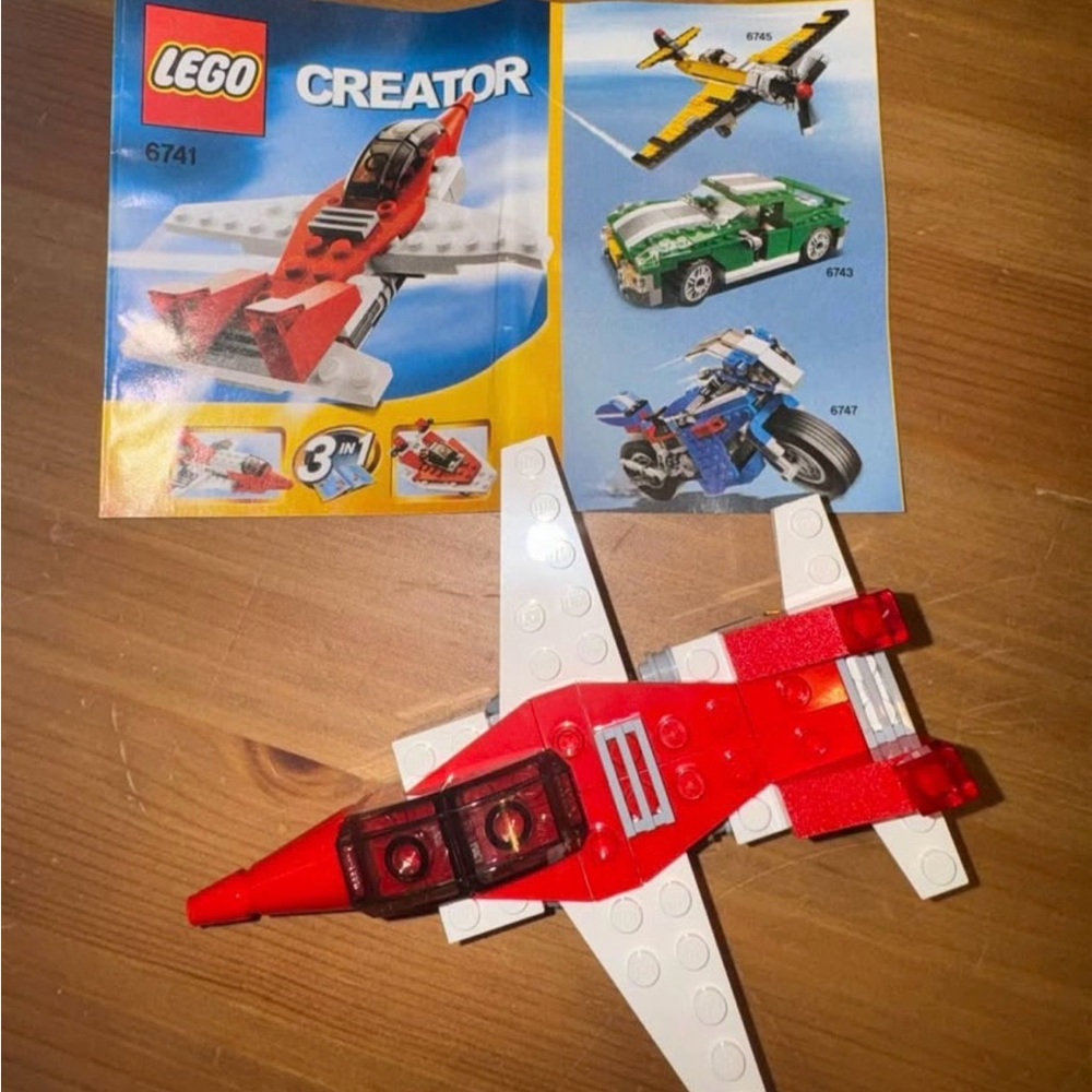 🏝️LEGO (6741) Creator mini jet